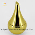 Goldfarbe-Kunst-Arbeits-Glasparfümflasche